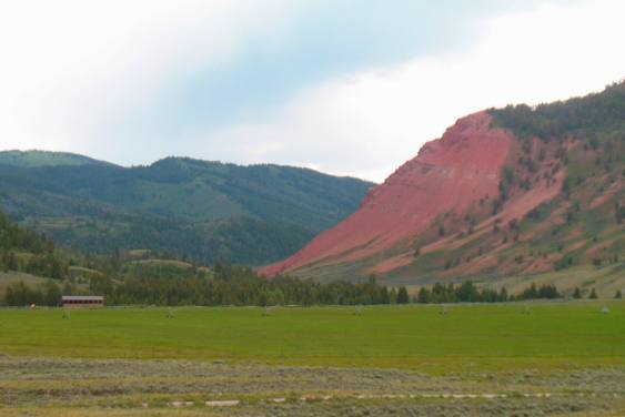 Red Rock Ranch in the Gros Ventre Wilderness