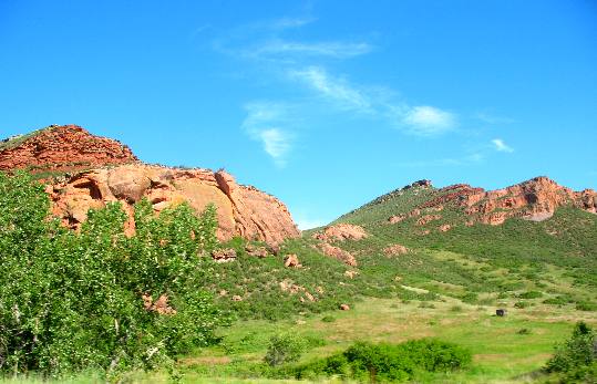 Red Rocks near the Ellis Ranch west of Loveland, Colorado