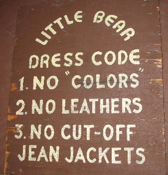 Little Bear Saloon Dress Code