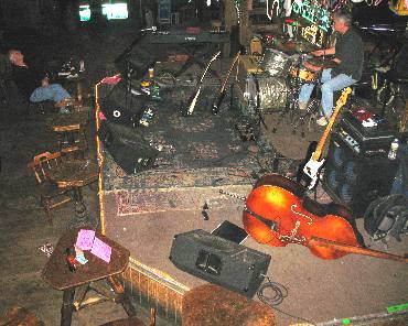 Stage at Little Bear Saloon Evergreen, Colorado