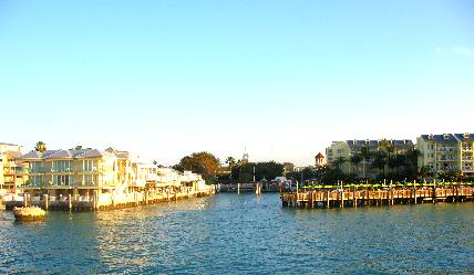 Sunset Pier & Ocean Key Resort & Spa on the right