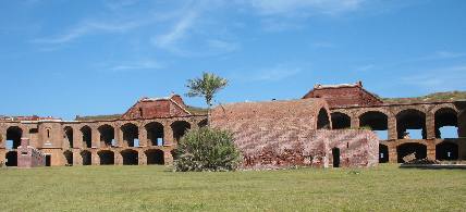 16-million bricks were used in the construction of Fort Jefferson in the Dry Tortugas