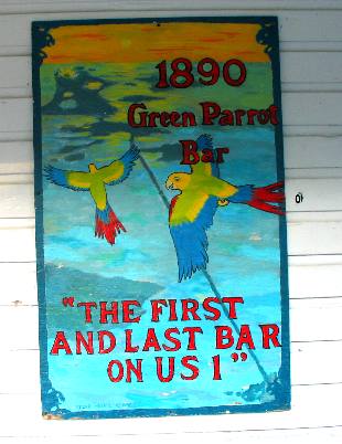 Green Parrot Bar the First & Last Bar on US-1