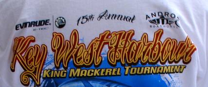 Key West Harbor King Mackerel Tournament shirt