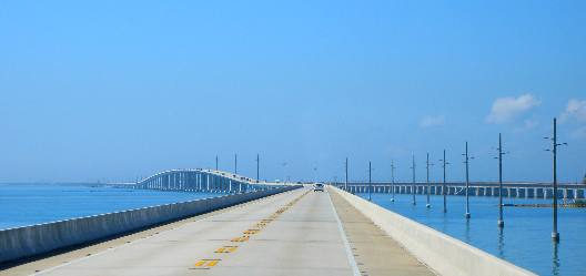 Seven Mile Bridge in the Florida Keys