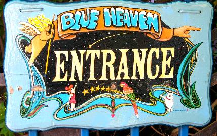 Blue Heaven Resturant in Key West