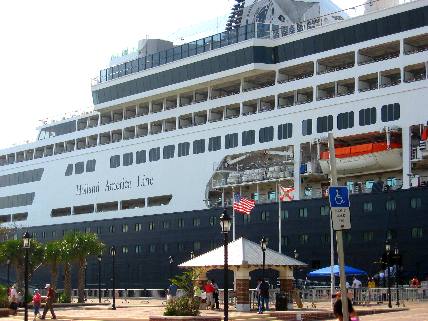 Holland America Cruise Ship in Key West