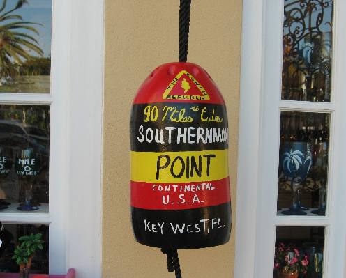 Souvenir of the Southernmost Point in the Continental US