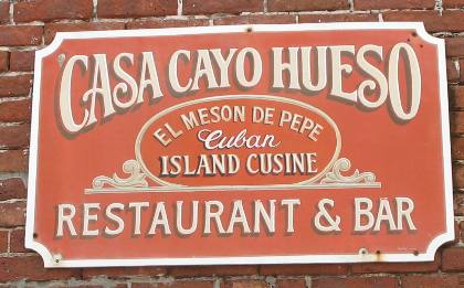 Cuban Restaurant on Mallory Square in Key West