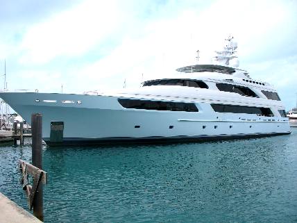 Large Luxury Yacht in Key West