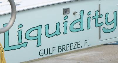 LIQUIDITY is a private sports fishing boat out of Gulf Breeze, Florida spending the winter in Key West Bight Marina
