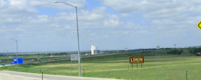 Limon, Colorado from I-70