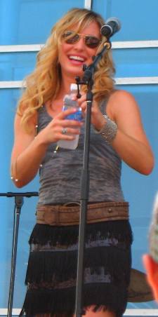 Joanna Smith performing at CMA 2011