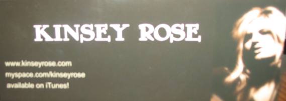 Kinsey Rose was performing at Legends Corner