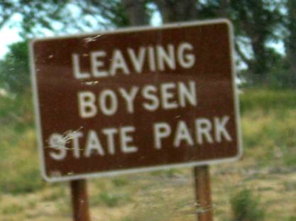 Boysen State Park in Riverton, Wyoming