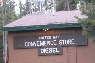 Gas Station and Convenience store at Colter Bay Village