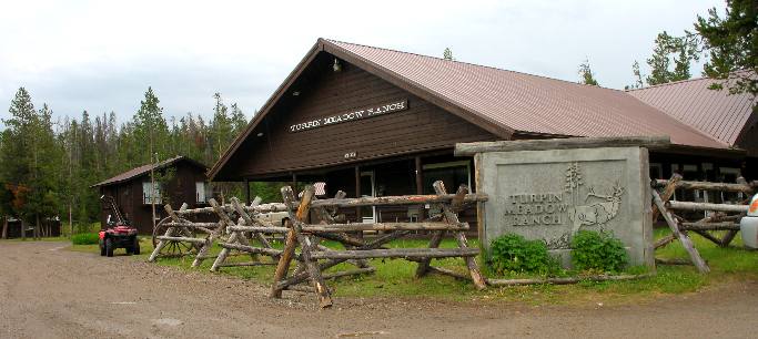 The main building at Turpin Meadow Ranch