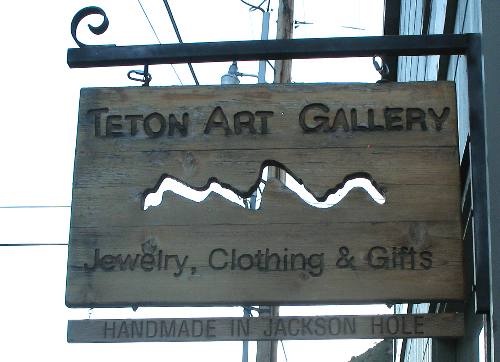 Jackson Hole is know for Art Galleries and Teton Art Gallery is one of the nicer ones
