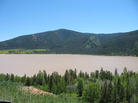 Slide Lake in the Gros Ventre Wilderness near Kelly, Wyoming