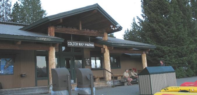 Colter Bay Marina in Colter Bay Village Grand Teton National Park