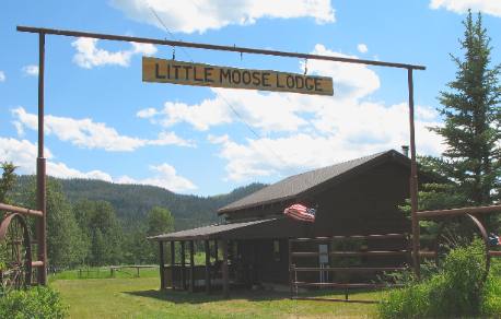 Little Moose Lodge on Buffalo Valley Road east of Moran Junction