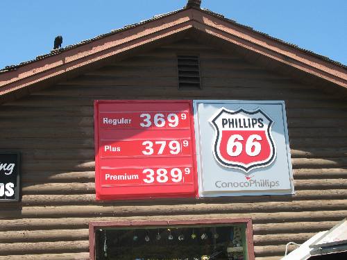 Dornan's Gas Station in Grand Teton National Park