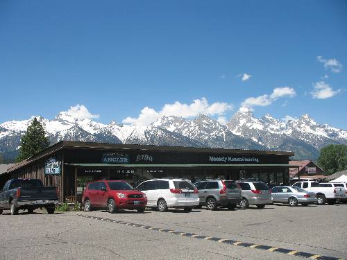 Dornans Guest Services building in Grand Teton National Park