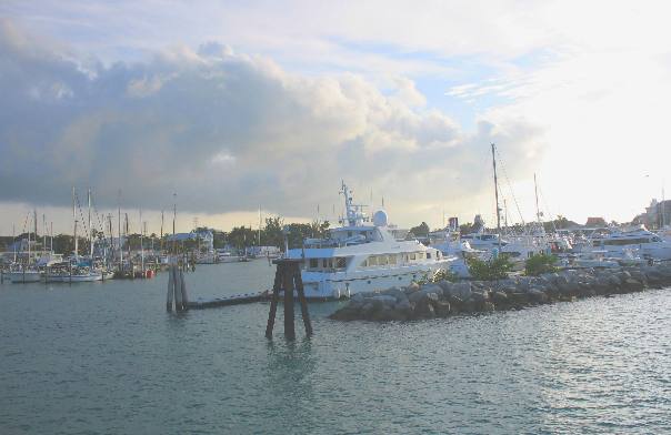 The historic old seaport located in Key West Bight