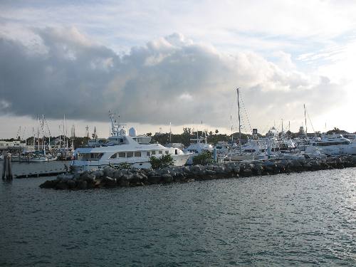 The old historic seaport at Key West Bight Marina