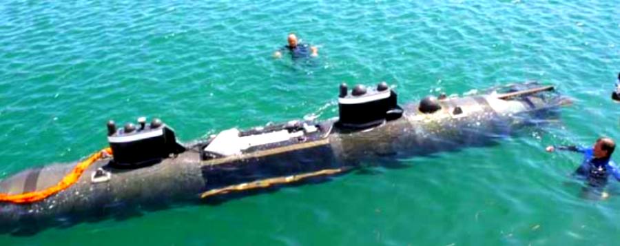 Sea Maverick unmanned submarine being tested in Key West in 2009