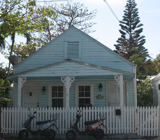 Residence along Whitehead Street in Key West, Florida