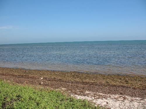 Deserted Geiger Key Beach near Key West