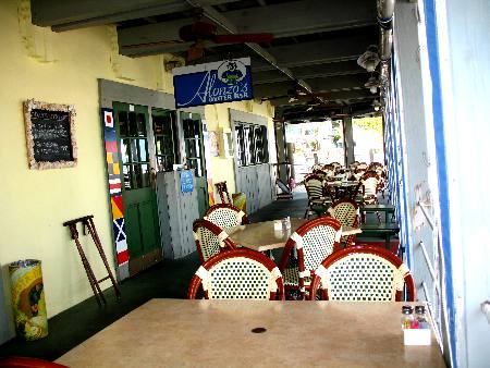 Alonzo's Oyster Bar along Harbor Walk at Key West Bight Marina
