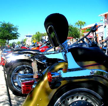 Thunder Beach Bikers Cruising Pier Park