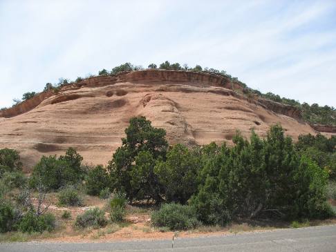 Kayenta Formation caprock Wingate Sandstone 