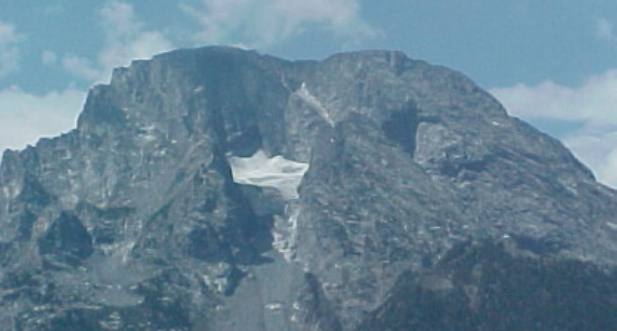 This cirque is on Mt Moran in Grand Teton National Park