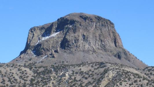 Cabezon Peak is a Volcanic Plug in northern New Mexico