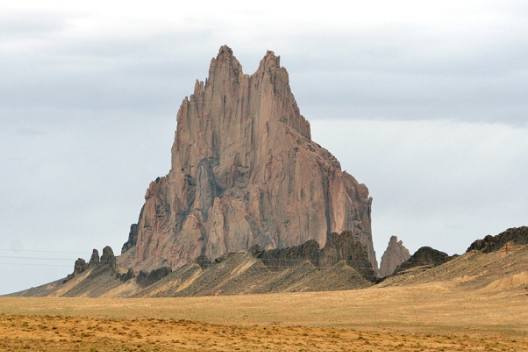 Ship Rock Volcanic Plug in northwestern New Mexico