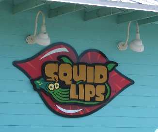 Squid Lips restaurant in Sebastian, Florida
