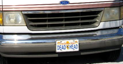 California "Dead Head" Tag