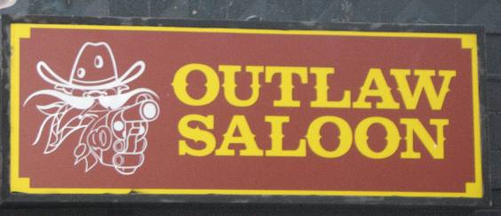 The Outlaw Saloon in Jackson, Wyoming