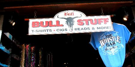 The BULL a world famous Bar on Duval Street in Key West