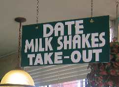 Date Shakes and Prickly Pear Cactus Milk Shakes