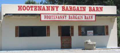 Hootenanny Bargain Barn in Desert Hot Springs, California